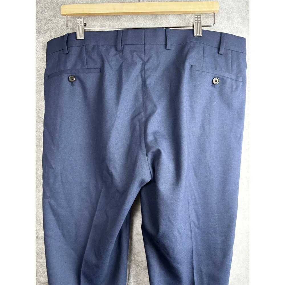 Lauren Ralph Lauren Men's Blue Flat Front Dress Pants Size 38x30